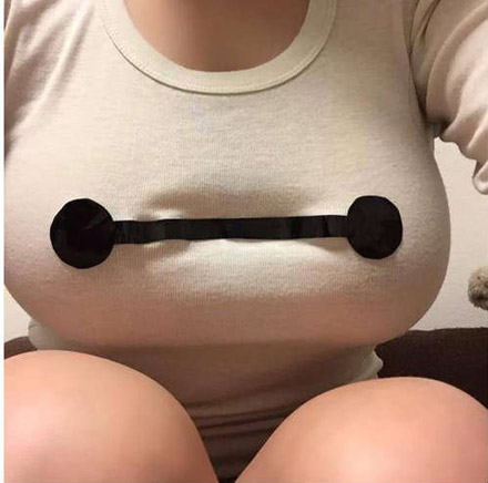 大白要是个女性估计就是这样的赶脚