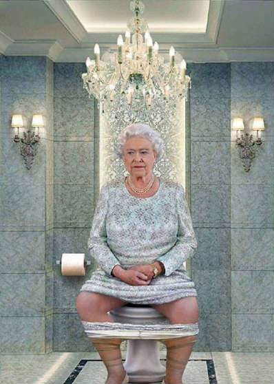 英国女王的厕所好奢华啊！
