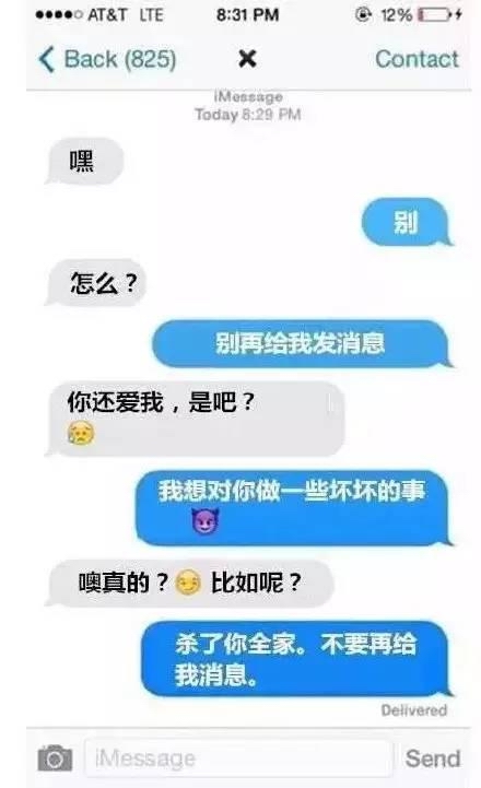 我想对你做一些坏坏的事，就是杀了你全家