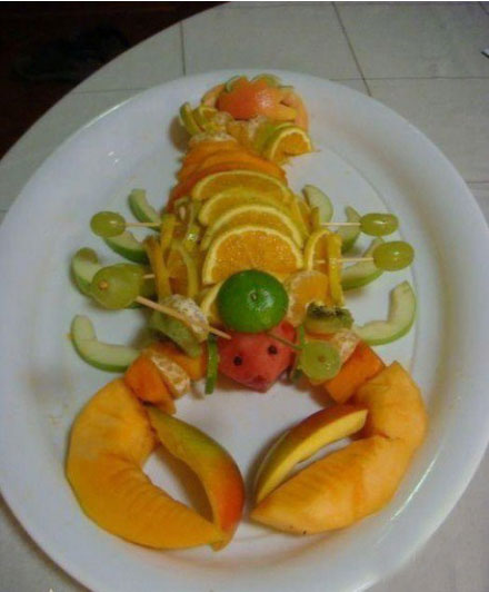 水果大龙虾大餐,欢迎试吃