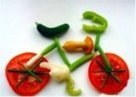 限量版蔬菜水果桔子牌自行车